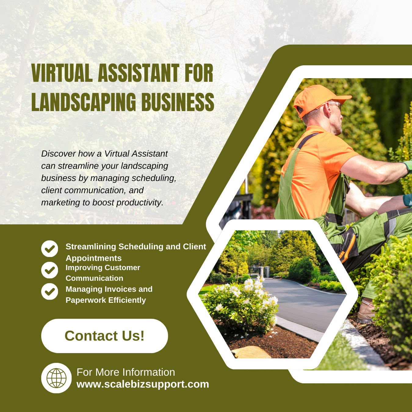 How Landscaping Business Owners Can Streamline Operations and Boost Efficiency with Virtual Assistant Support